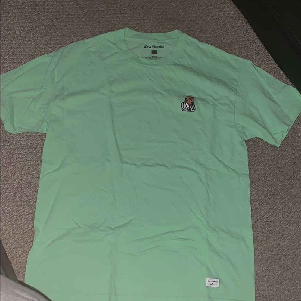 Michael Jordan Crying meme green tee shirt zumiez